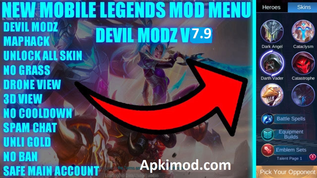 Devil Modz MLBB APK Download (Latest Version) v9 For Free